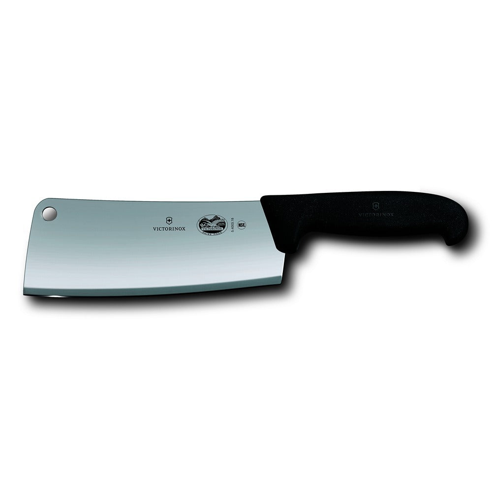 Victorinox Fibrox Kitchen Cleaver - 280G, 18Cm - 5.4003.18