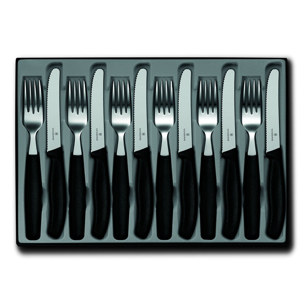 Victorinox Classic 12Pce Knf & Fork Set 6.7833.12