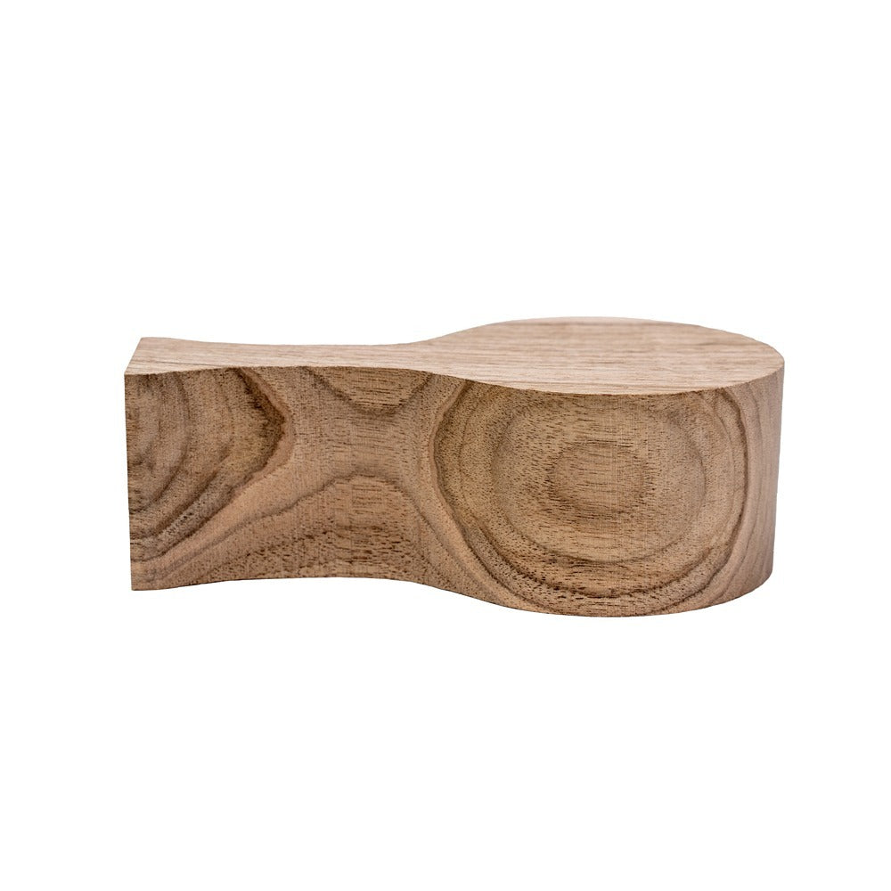 Beaver Craft Kuska Carving Blank, Walnut Wood, 150 x 85 x 50mm
