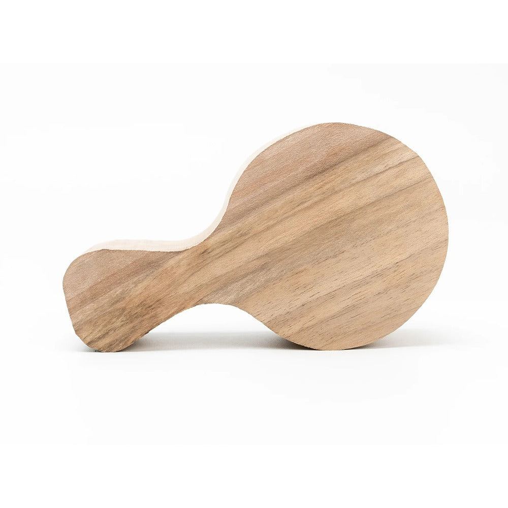 Beaver Craft Kuska Carving Blank, Walnut Wood, 150 x 85 x 50mm