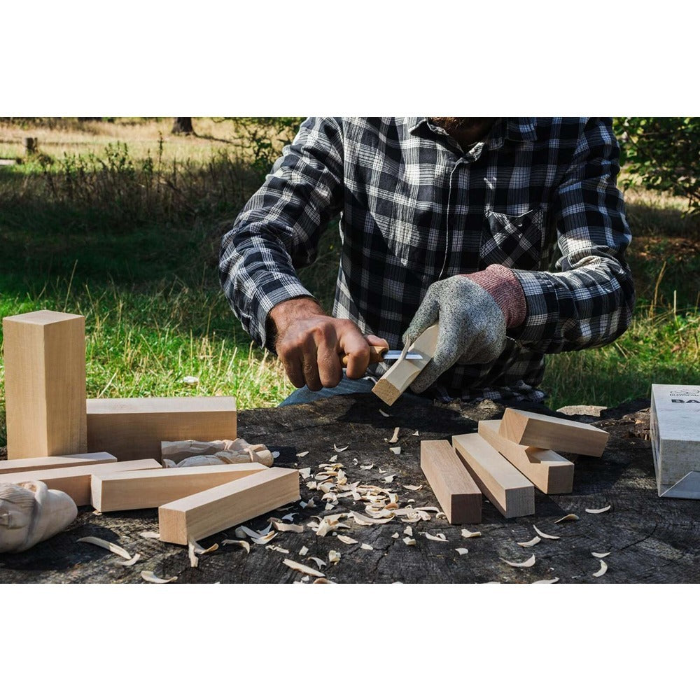 Beaver Craft BW10 - Set Of Basswood Carving Blocks 10 Pcs