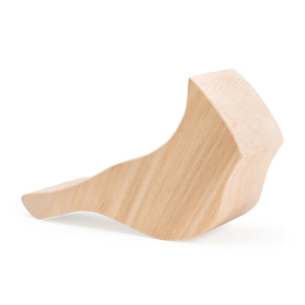 Beaver Craft Cardinal Bird Wood Carving Blank 145 x 85 x 50mm