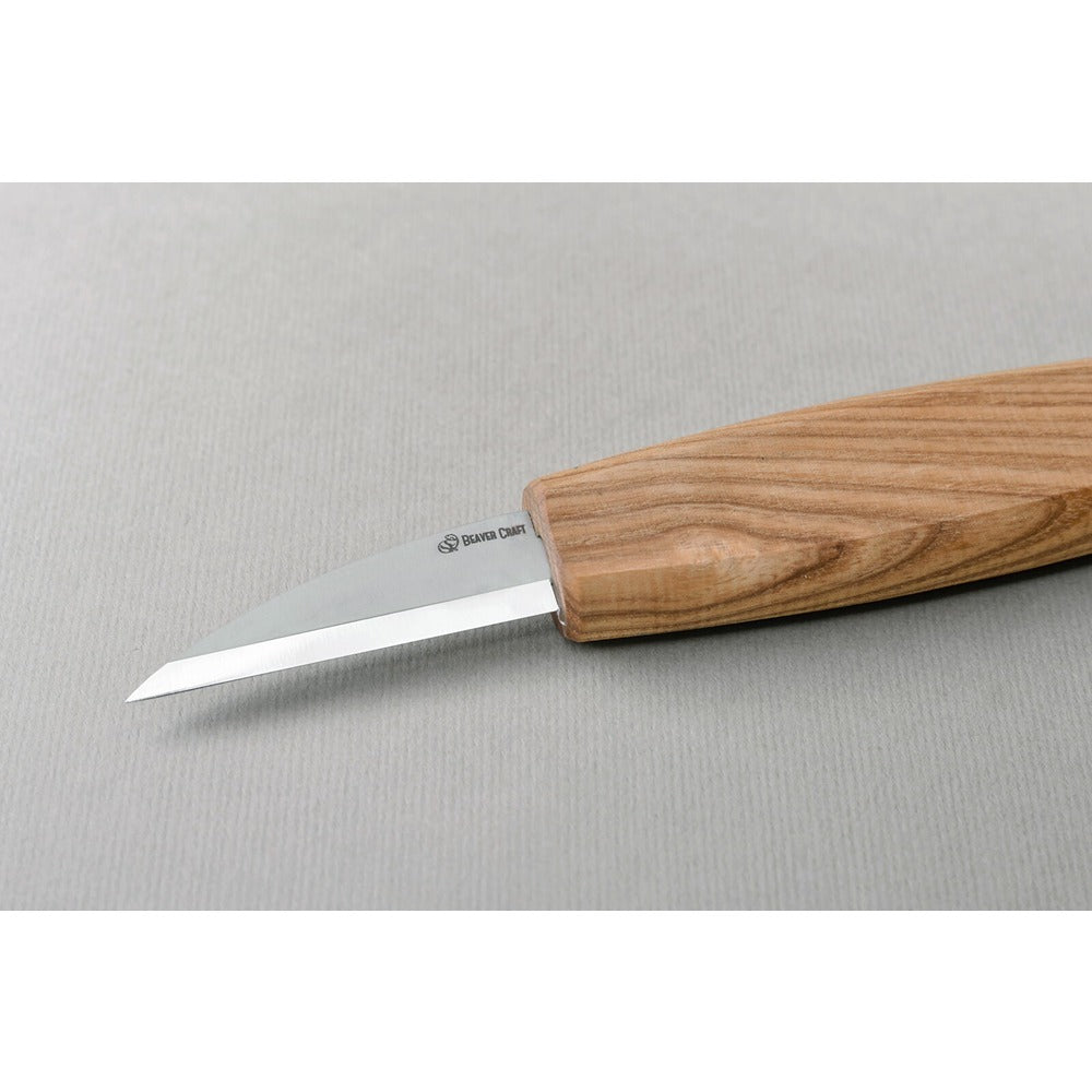 Beaver Craft C14 Chip/Whittling Wood Carving Knife
