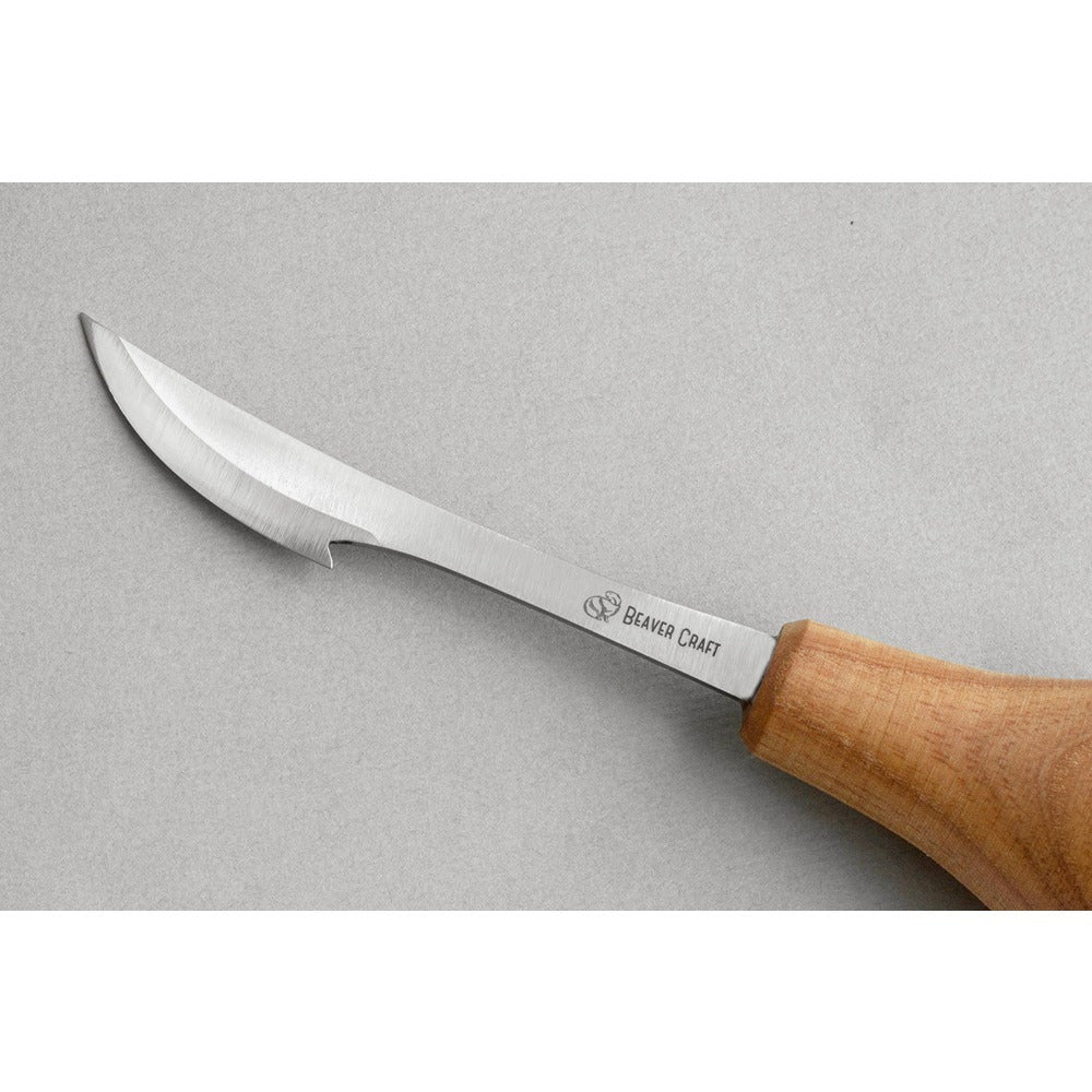 Beaver Craft C17P Universal Detail Pro Knife (Palm Handle)