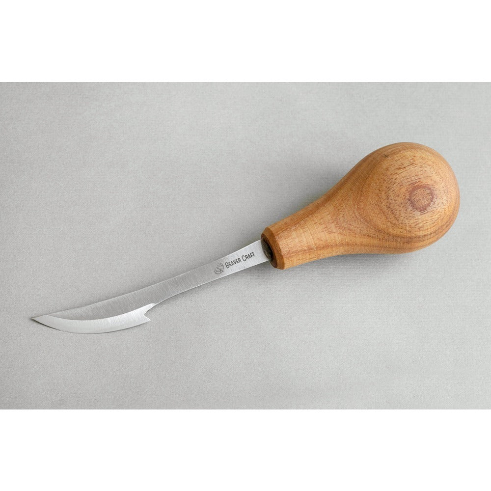 Beaver Craft C17P Universal Detail Pro Knife (Palm Handle)
