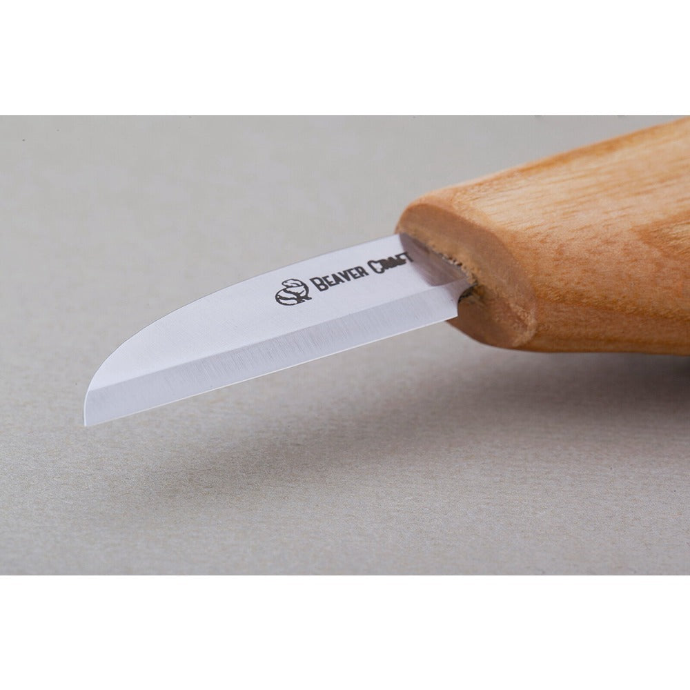 Beaver Craft C2 Small Wood Carving Bench Knife