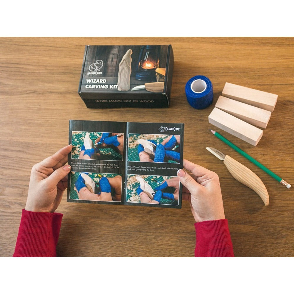 Beaver Craft DIY03 Wizard Carving Kit