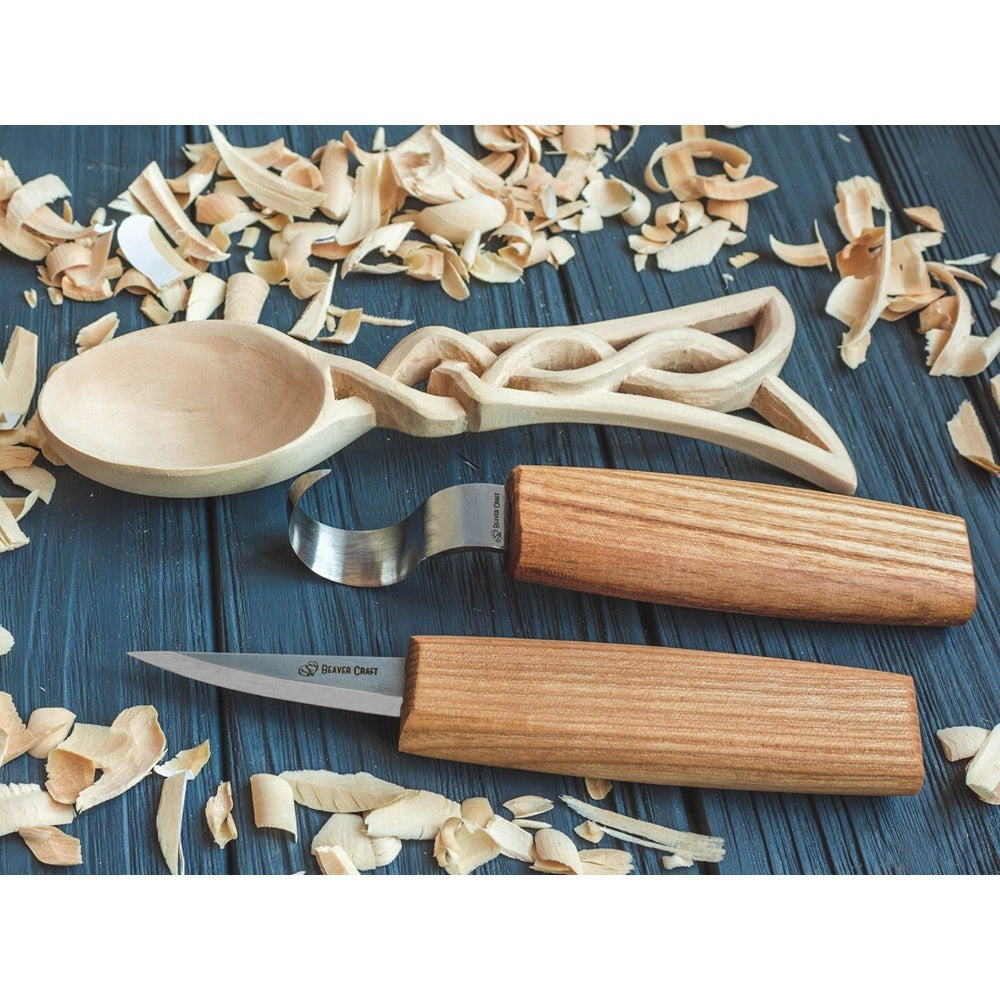 Beaver Craft DIY04 Celtic Spoon Carving Kit