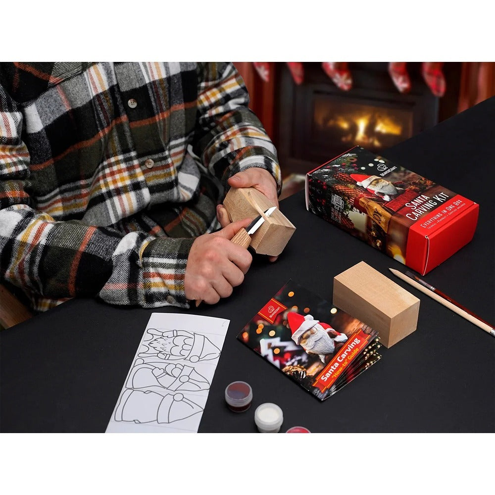 Beaver Craft DIY06 Santa Carving Kit