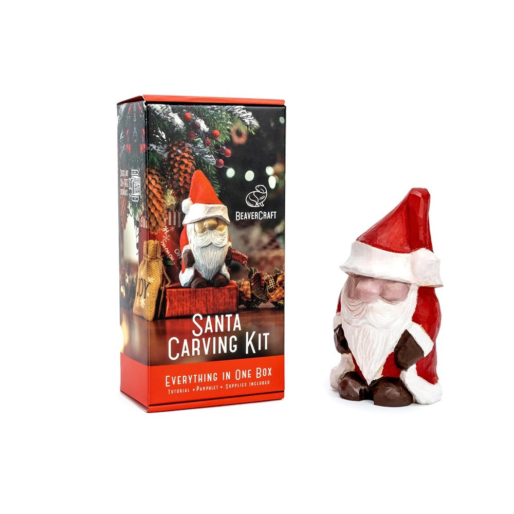 Beaver Craft DIY06 Santa Carving Kit