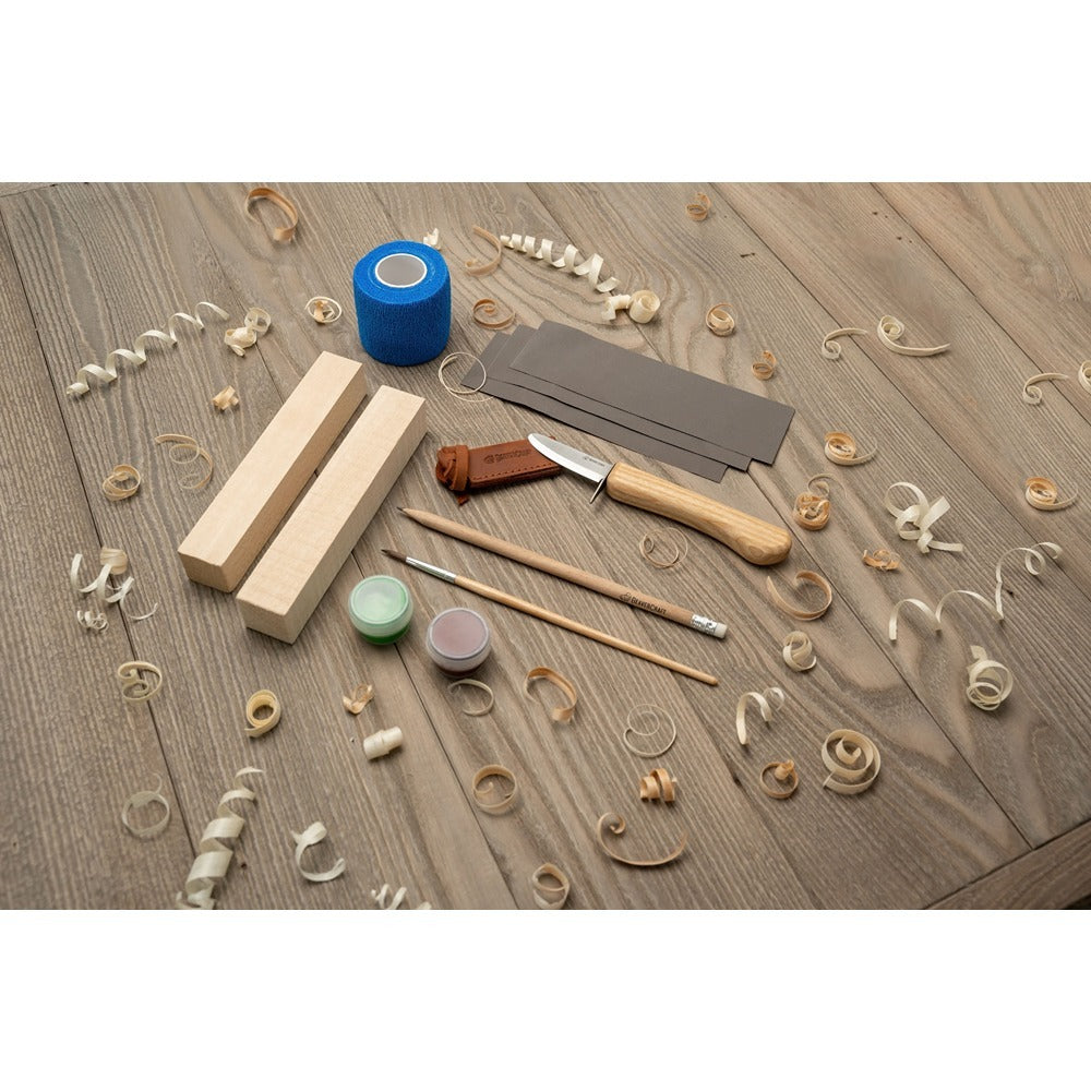 Beaver Craft DIY08 Spruce Tree Carving Kit