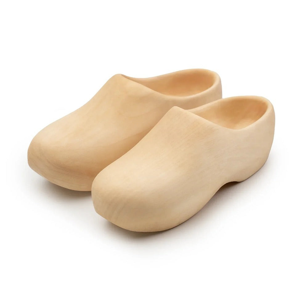 Beaver Craft DIY10 Wooden Clogs Carving Kit