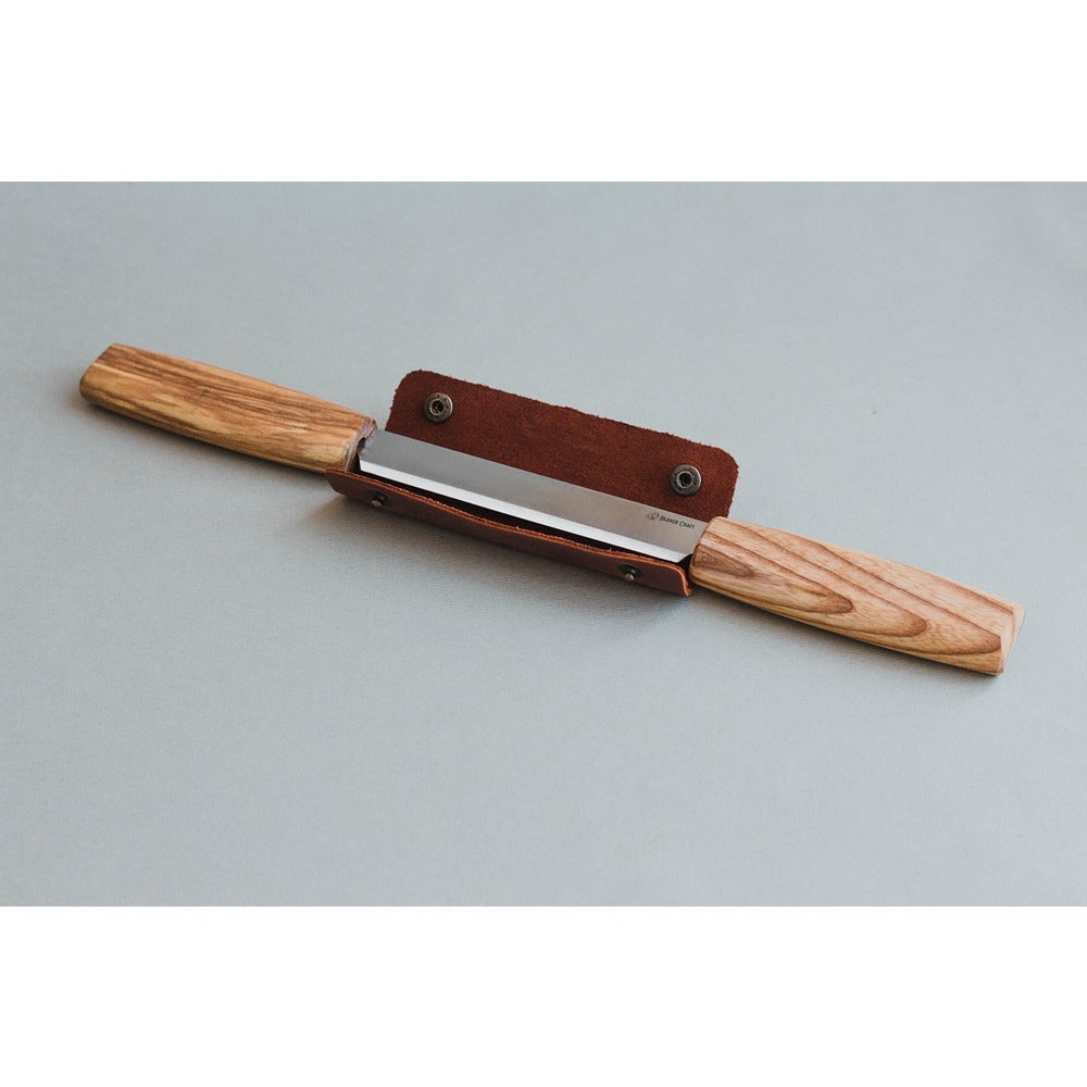 Beaver Craft DK2S Drawknife - Ash Wood Handle