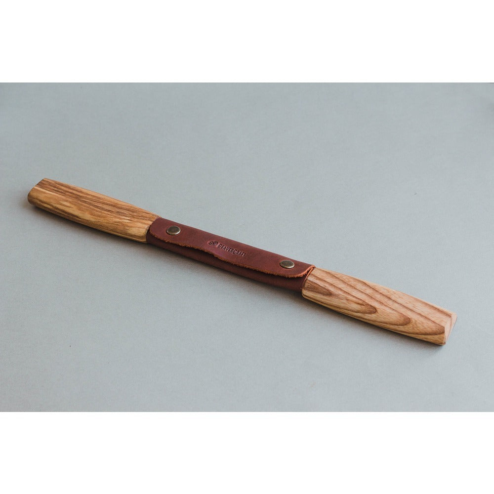 Beaver Craft DK2S Drawknife - Ash Wood Handle