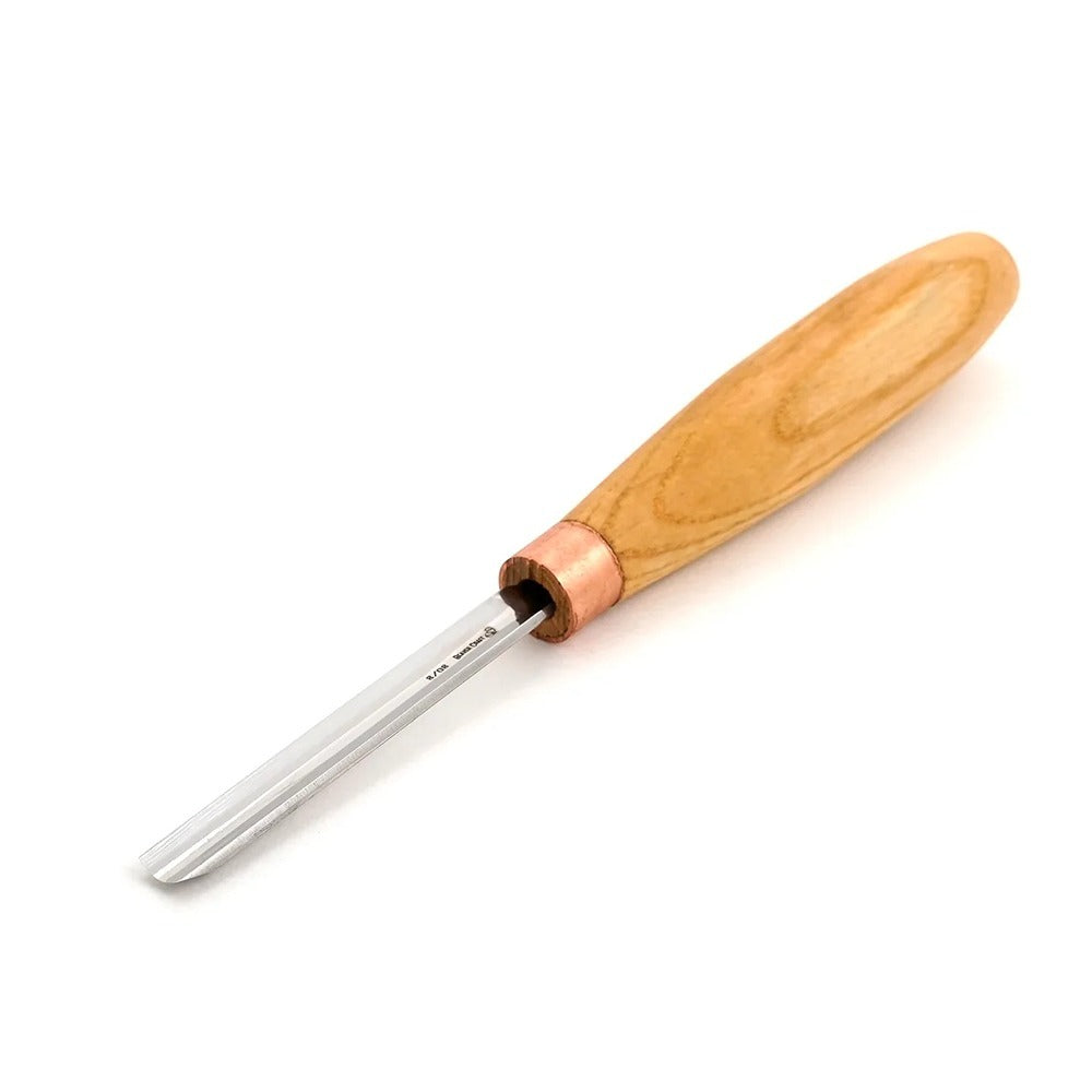 Beaver Craft K8-08 Compact Wood Carving Gouge (Sweep #8), Ashwood