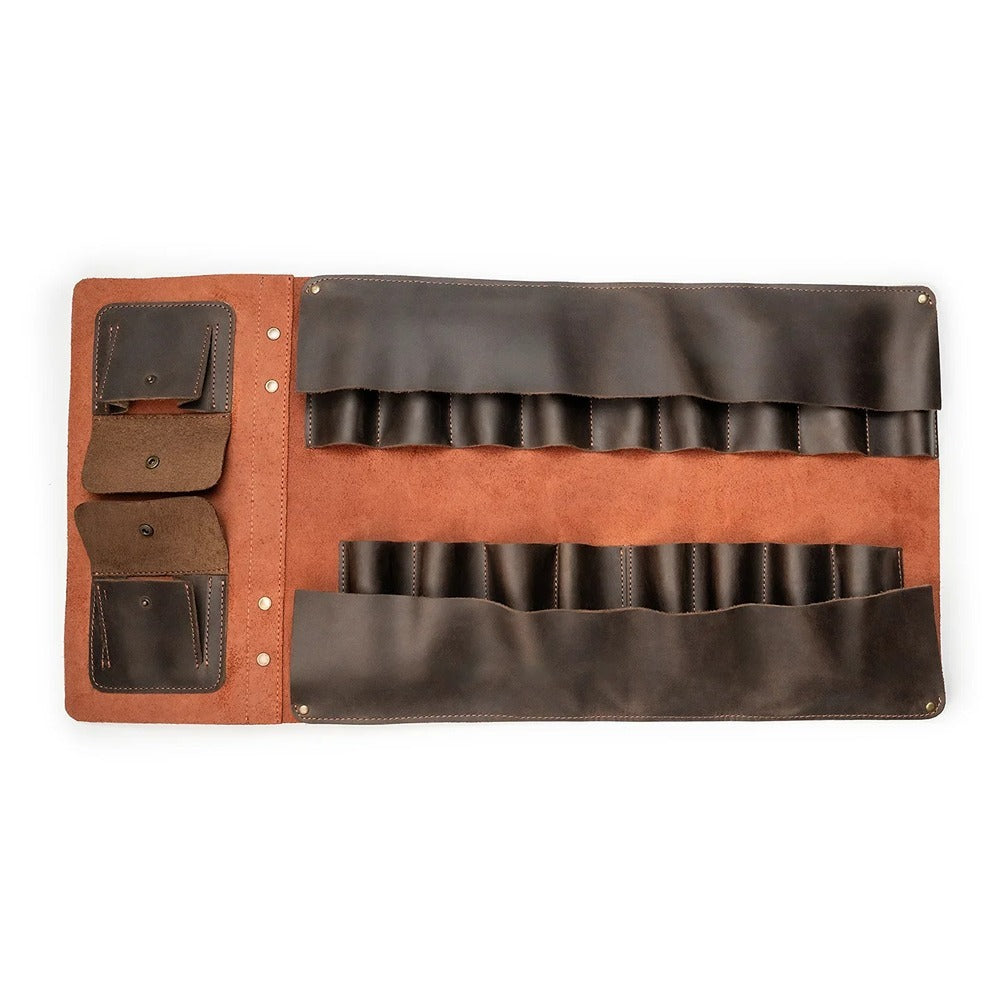 Beaver Craft Multifunctional Leather Tool Roll
