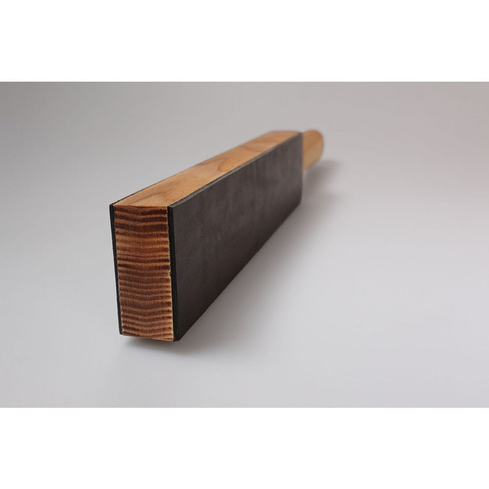 Beaver Craft LS6P1 Dual Sided Leather Paddle Strop With P1 Polishing Compound