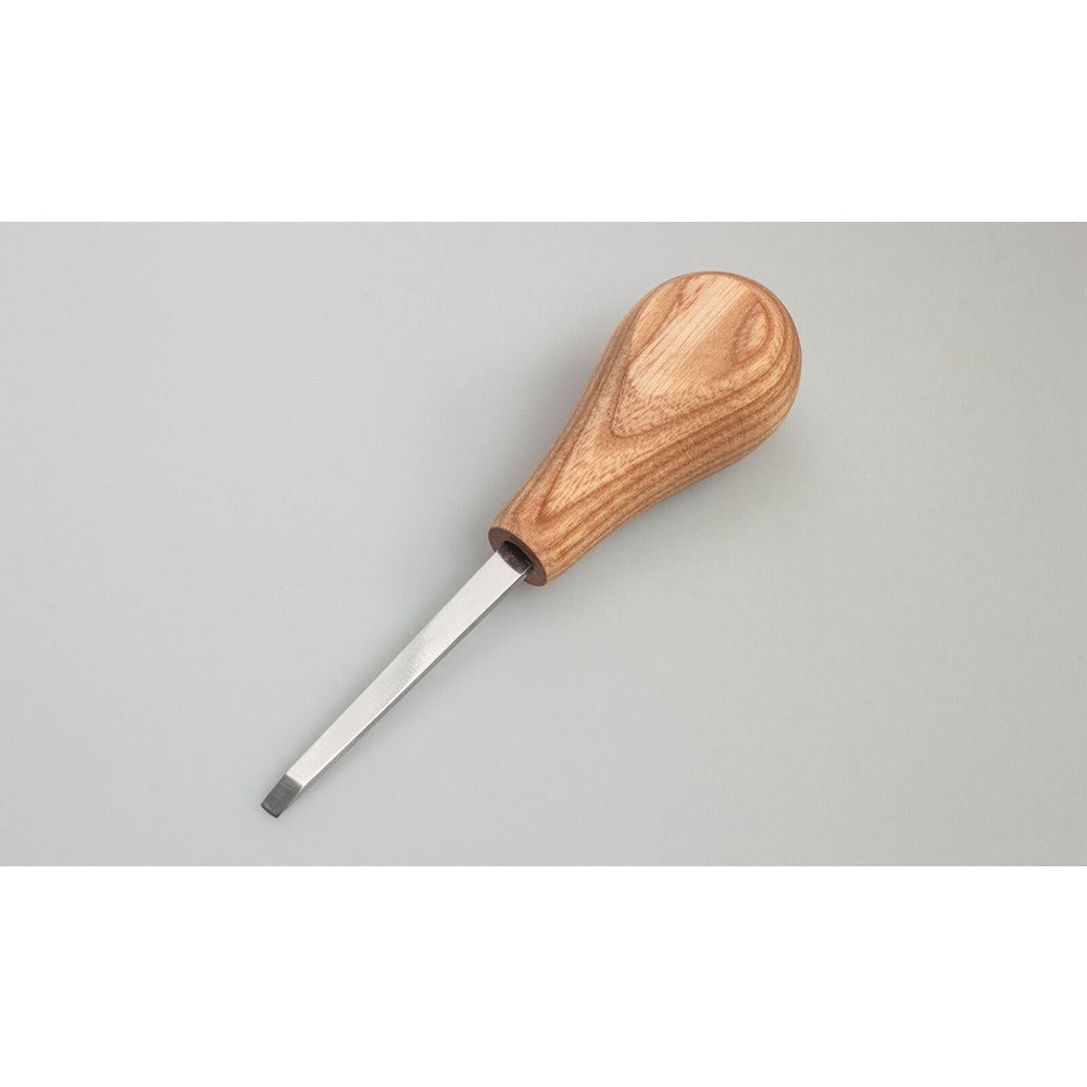 Beaver Craft P1/04 Palm Chisel Straight Flat #1 Sweep 4 Mm