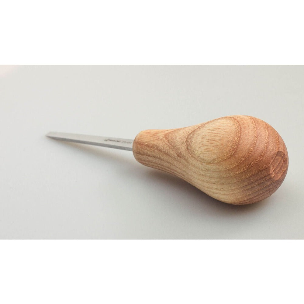 Beaver Craft P1/04 Palm Chisel Straight Flat #1 Sweep 4 Mm