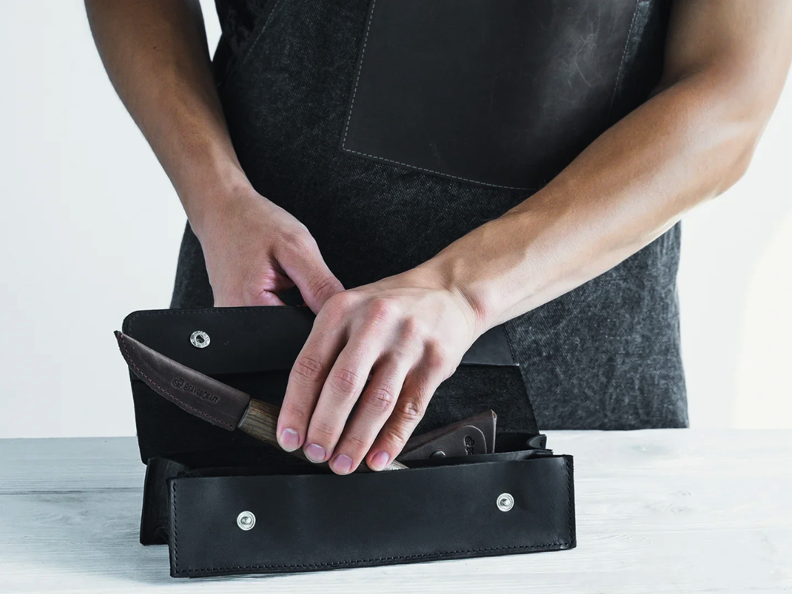 Beaver Craft BCS01XBLACK Knife Carving Set