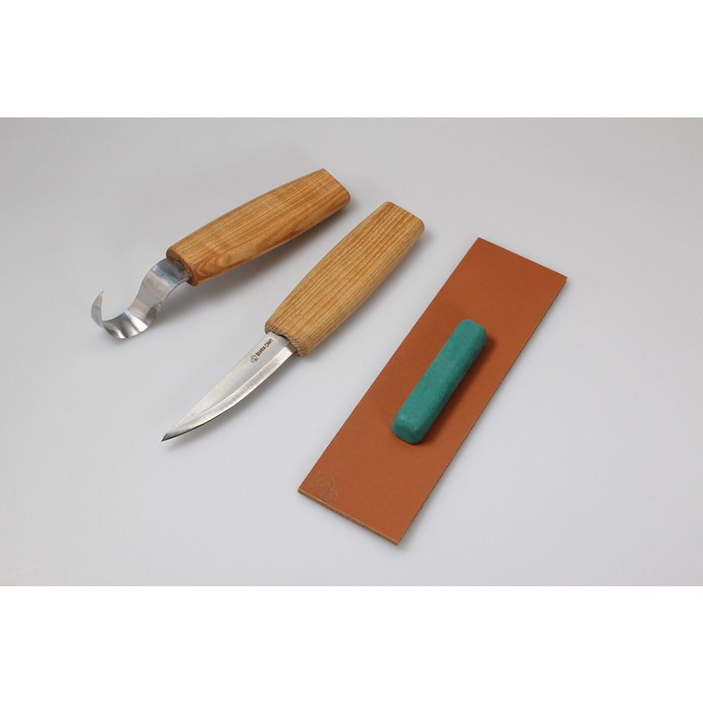 Beaver Craft S03L Spoon Carving Set For Beginners (Left Handed)