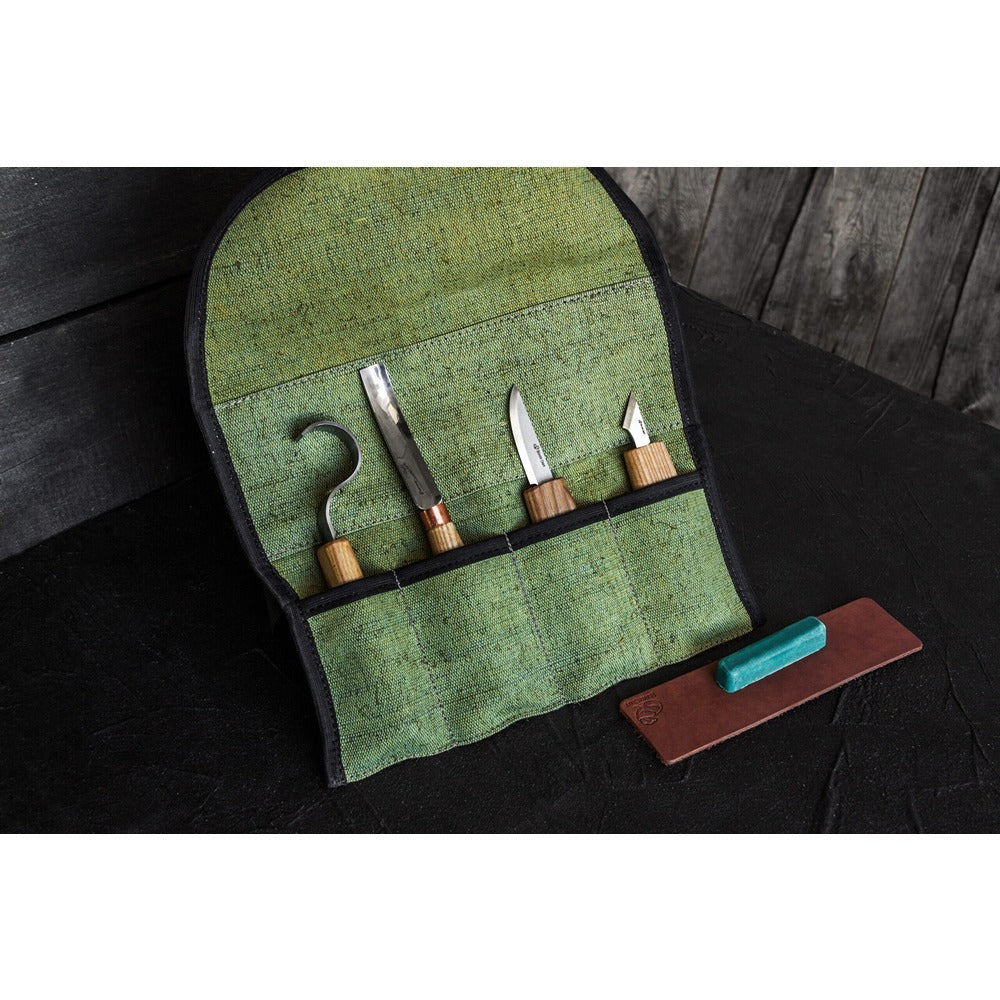 Beaver Craft S49 Spoon Carving Tool Set With Compact Chisel