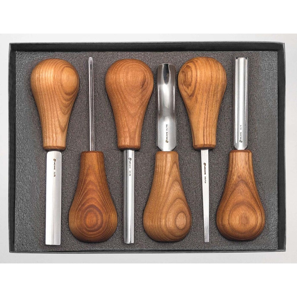 Beaver Craft SC05 Woodcarving Palm Chisel Set