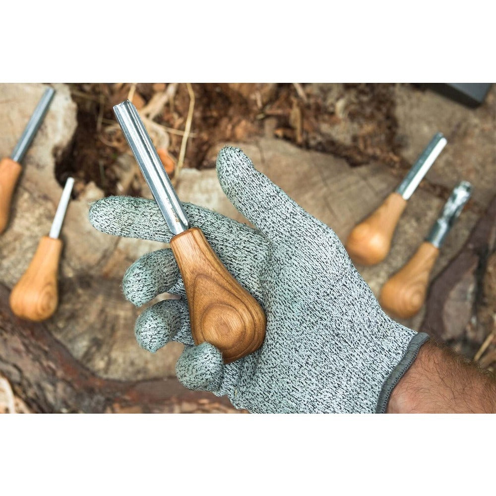 Beaver Craft SC05 Woodcarving Palm Chisel Set