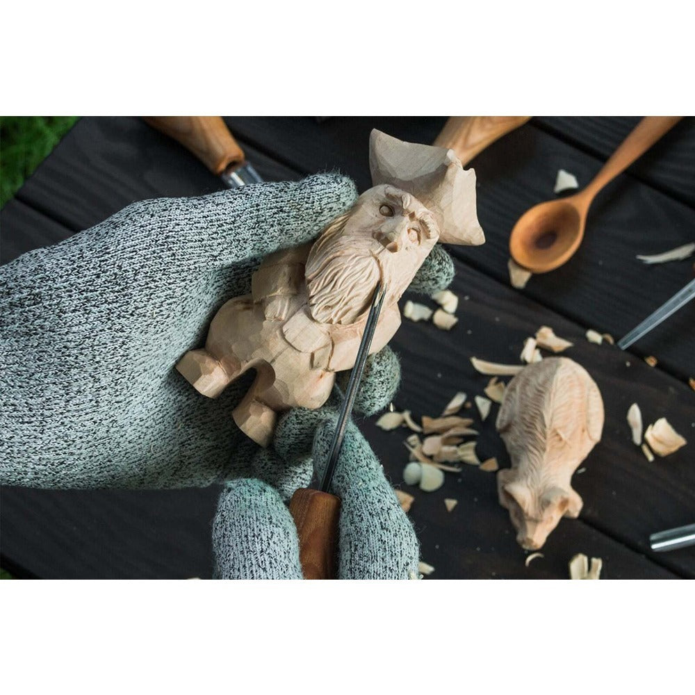 Beaver Craft SC05 Woodcarving Palm Chisel Set