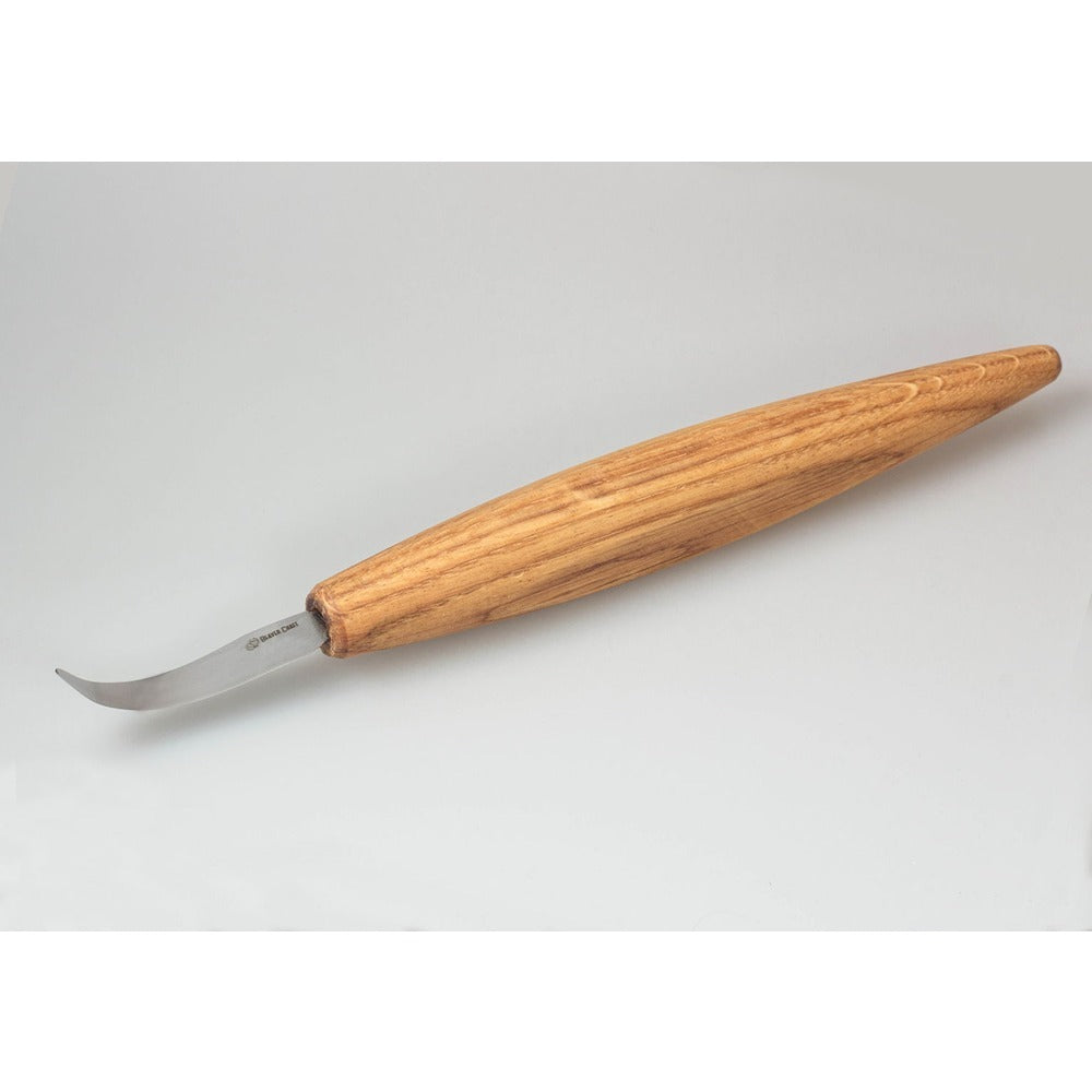 Beaver Craft SK4S Spoon Carving Knife - Open Curve - Oak Handle