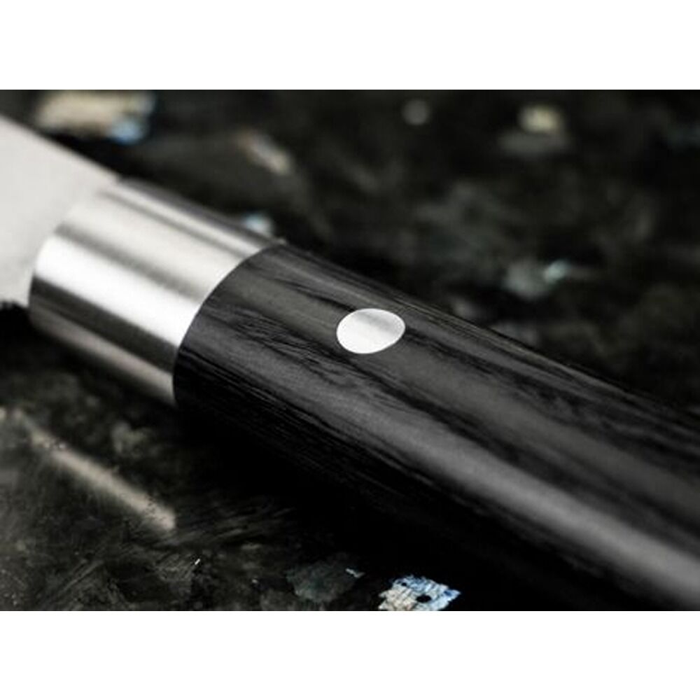 Boker Damascus Black 3 Piece Knife Set with Towel