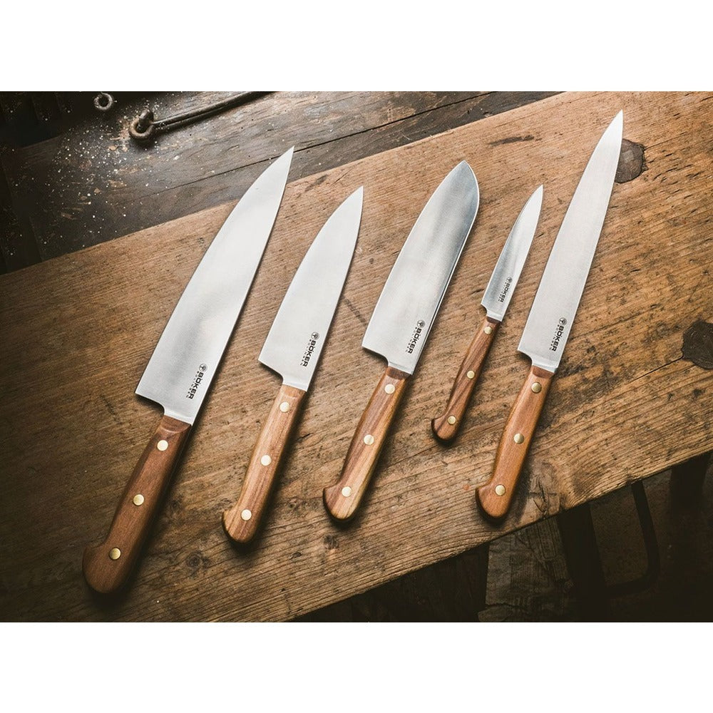 Boker Cottage-Craft Santoku Knife 18 Cm - Plum Wood