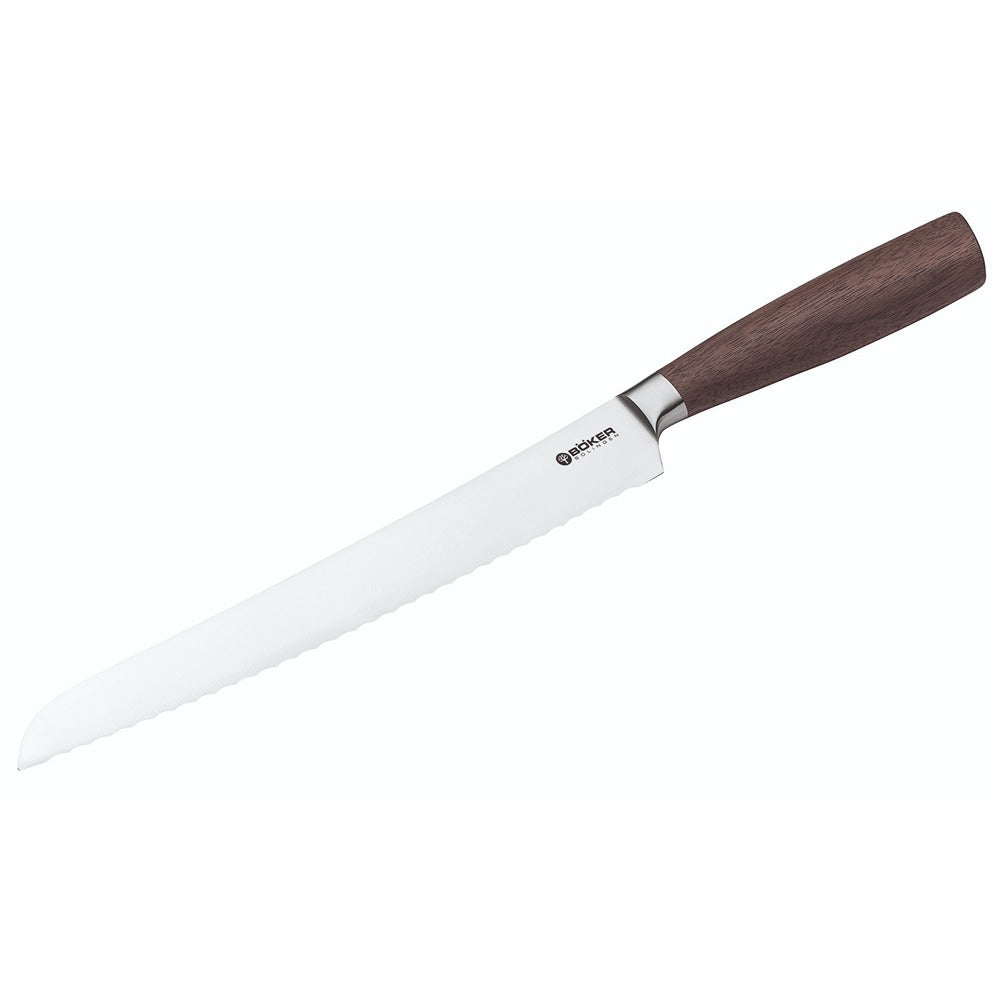 Boker Core Set Square 5 Piece Walnut Knife Block Set