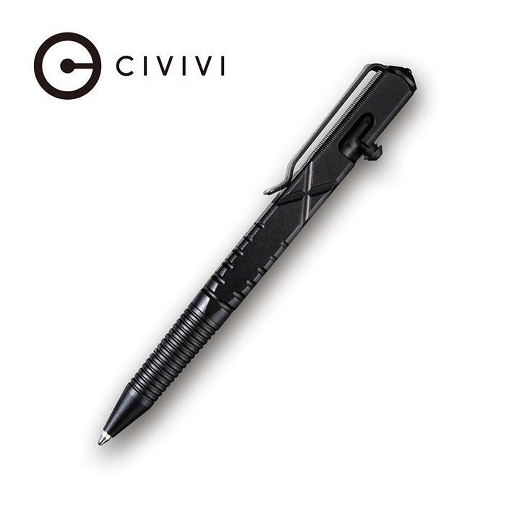 CIVIVI Cp-01B C-Quill Anodised Aluminium Pen, Black
