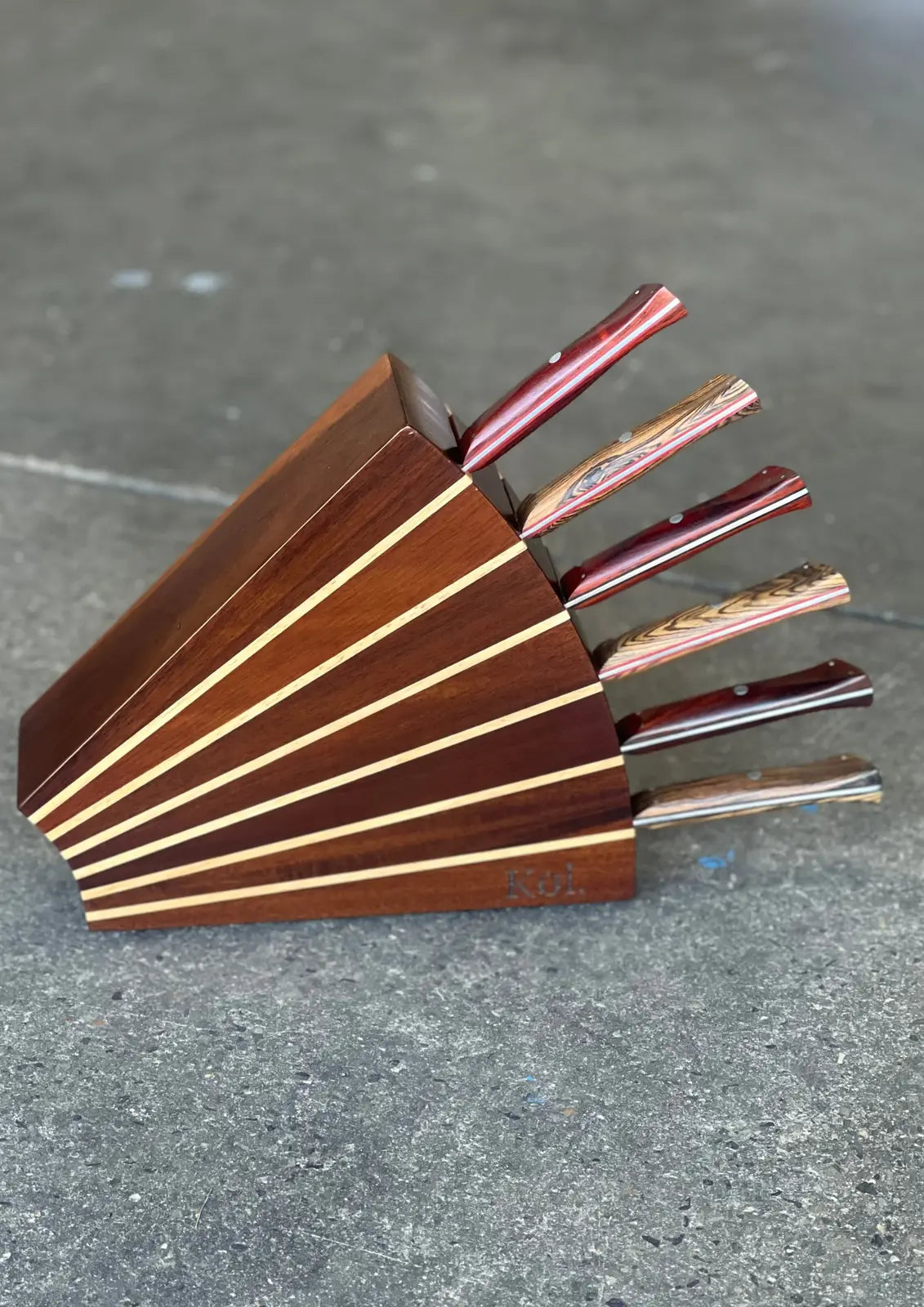 Fan Rack | "Dark" Knife Rack
