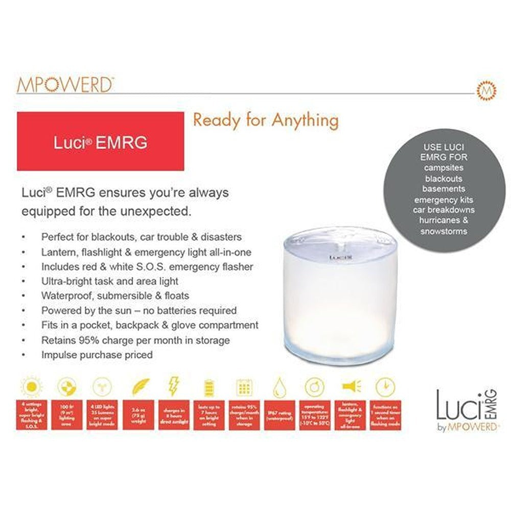 Luci 3-In-1 Emergency Inflatable Solar Light