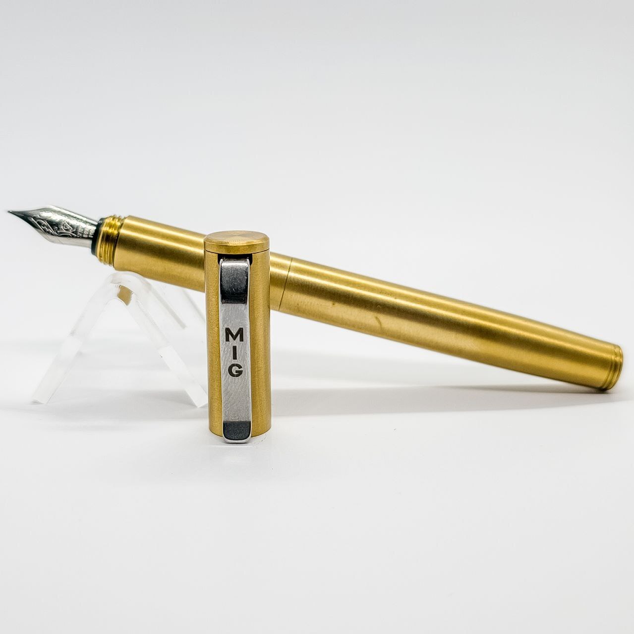 Mig Fountain Pen Brass