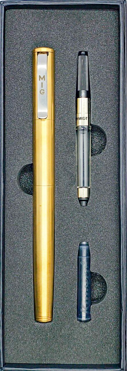 Mig Fountain Pen Brass