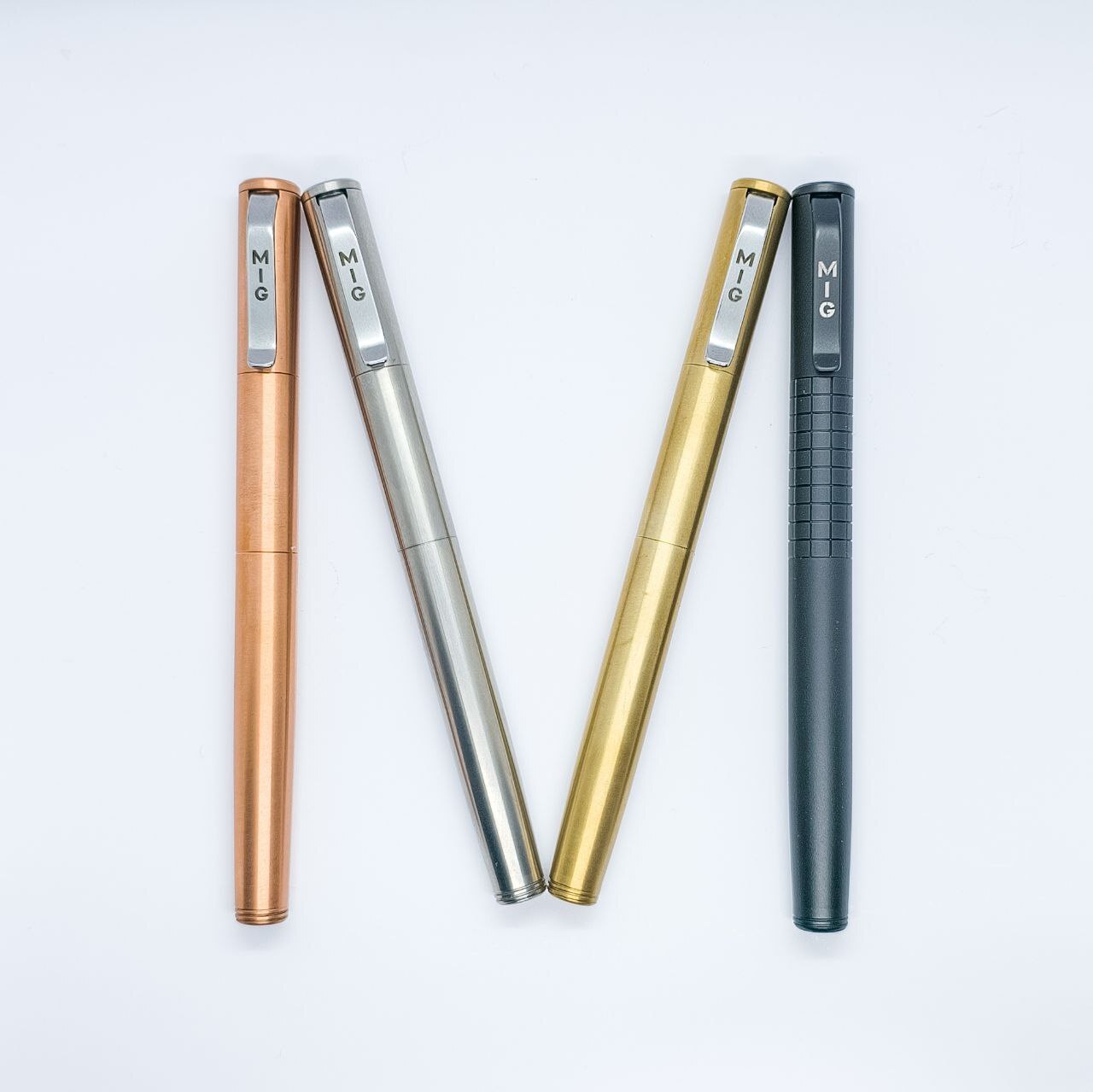 Mig Fountain Pen Black TiNi coated Brass