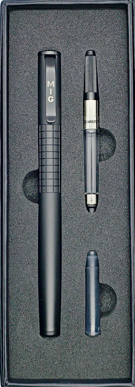 Mig Fountain Pen Black TiNi coated Brass