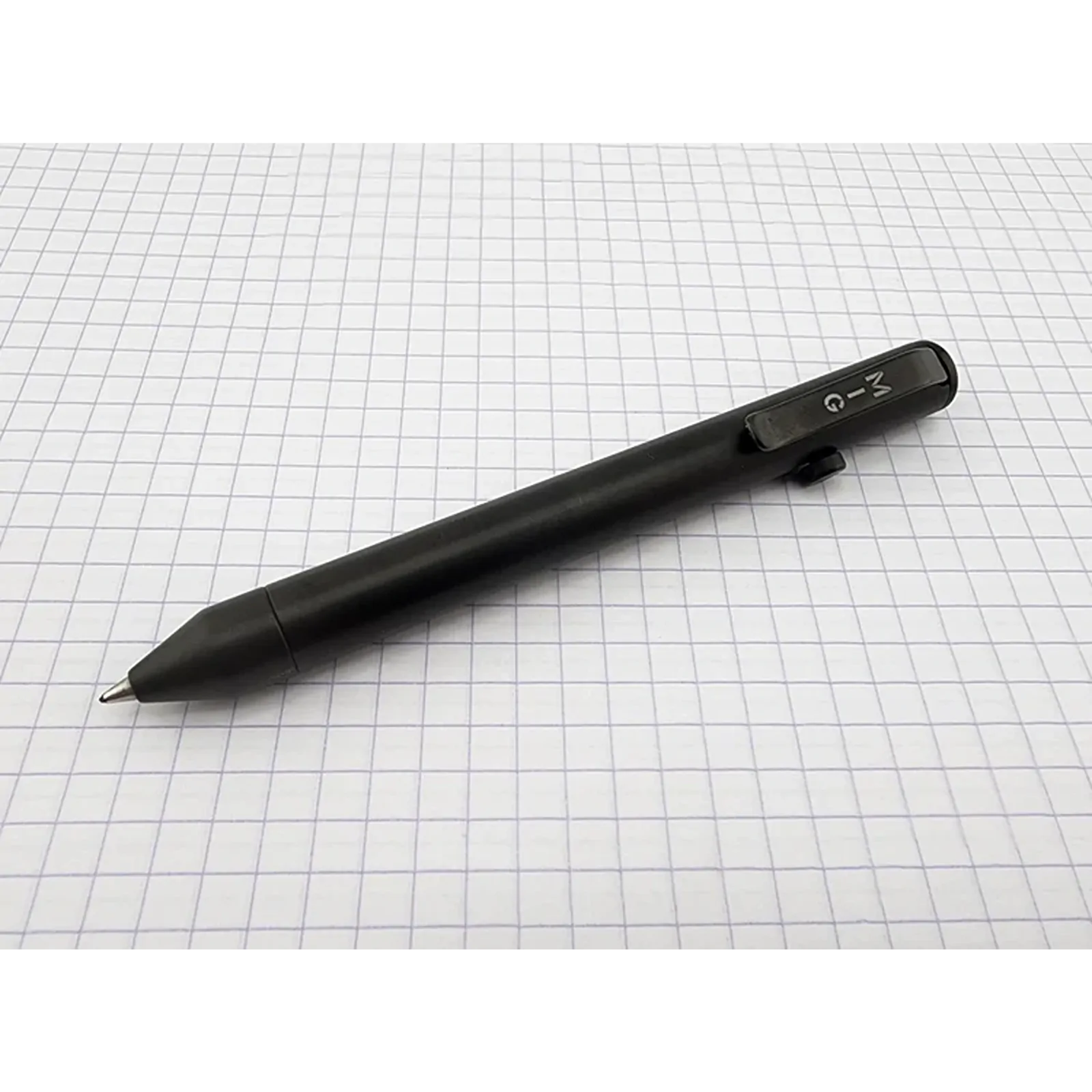 Mig +61 Model 83 Bolt Action Pen - Brass - Black TiNi Coated