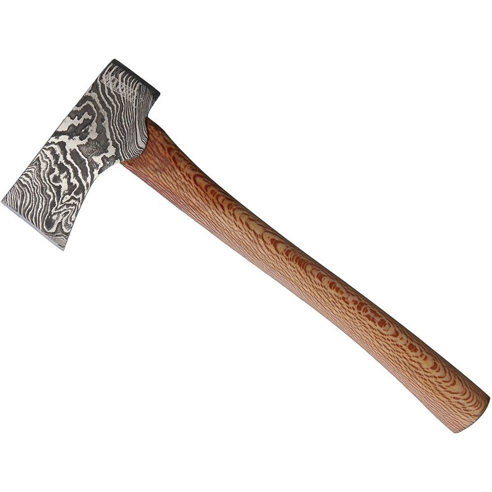 Marbles Mini Axe - Damascus