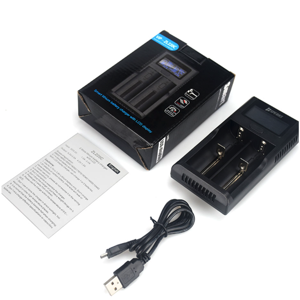 Speras Zl220C Battery Charger With Led Screen
