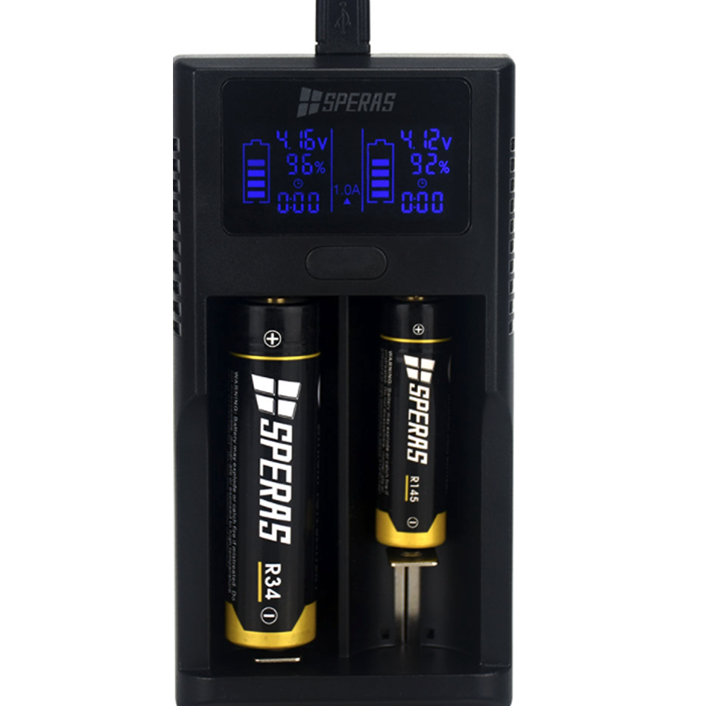 Speras Zl220C Battery Charger With Led Screen