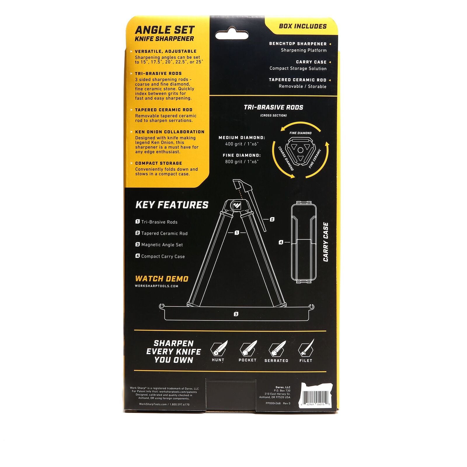 Work Sharp WSBCHAGS Angle Set Sharpener
