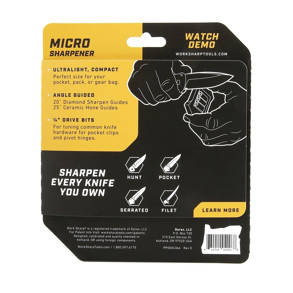 Work Sharp WSEDCMCR Micro Sharpener & Knife Tool
