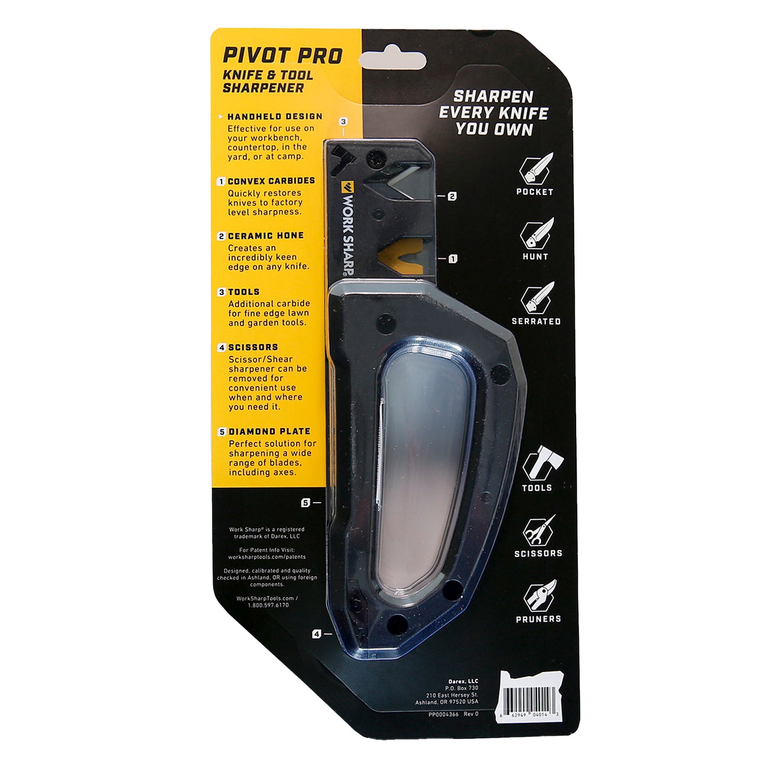 Work Sharp WSHHDPVT Pivot Pro Sharpener