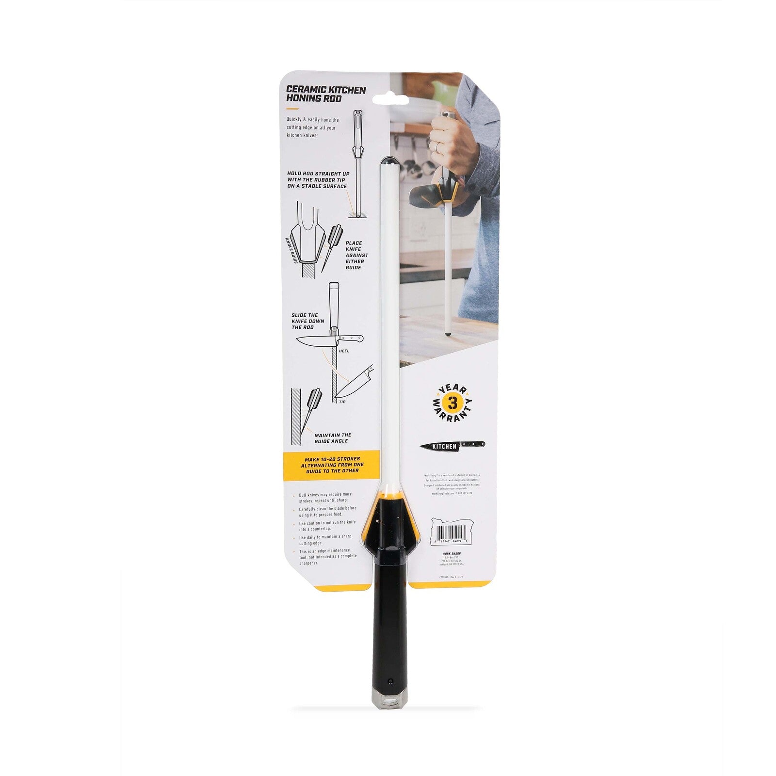 Work Sharp WSKTNCHR-I Ceramic Honing Rod