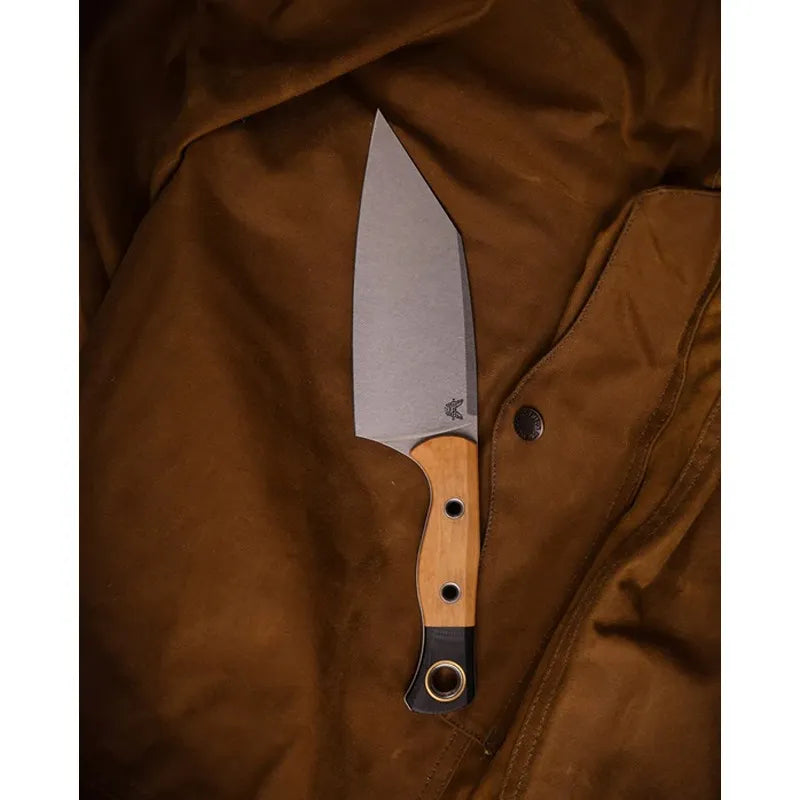 Benchmade B4010-02 Station Knife Fixed Blade | Maple Valley Richlite