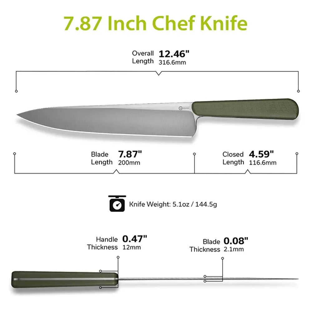 CIVIVI Cibus C23048-2 Chefs Knife